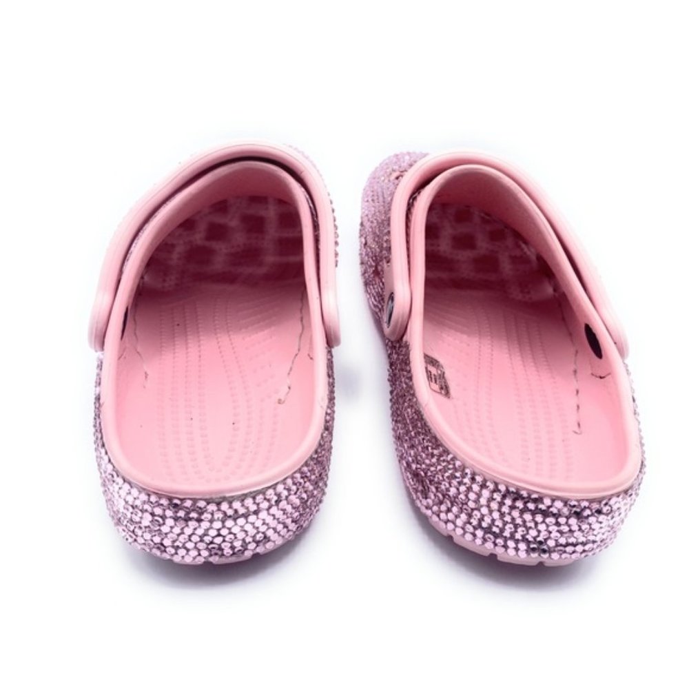 BLING Pink RHINESTONE Clogs Adults - Picture 4 of 6